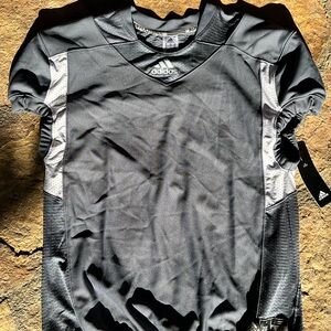 Adidas Football Techfit Hyped Practice Jersey Grey Size 2XL NWT